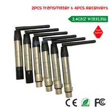 Free Shipping Wireless DMX controller transmitter+receiver,LED Lighting Controller, DMX 512 control