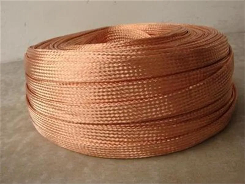 1PCS/lot  YT1540B  Copper Braided Strap   25mm2   Conductive Band   Copper Strip   Length 1 Meter  Copper Wire   DIY