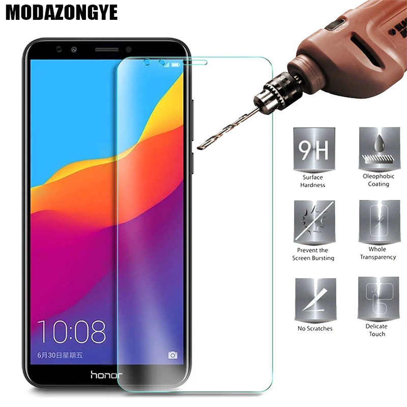 Защитное стекло для экрана закаленное Huawei Honor 7C Pro 7 C 7CPro Pro|Защитные стёкла и