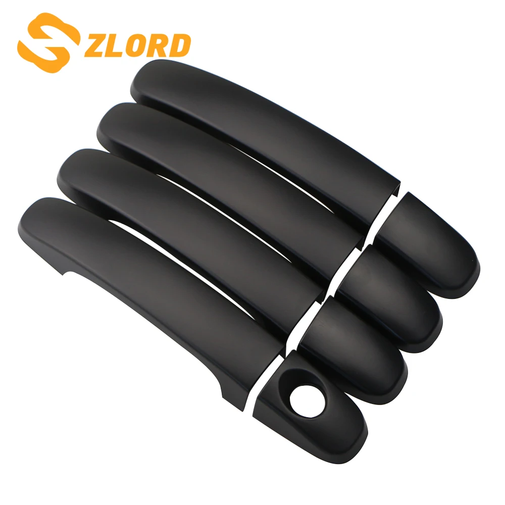 

Zlord ABS Car Door Handle Protection Cover Fit for Ford Everest Ranger Wildtrak T6 T7 2017 2016 2018 2019 Car Accessories