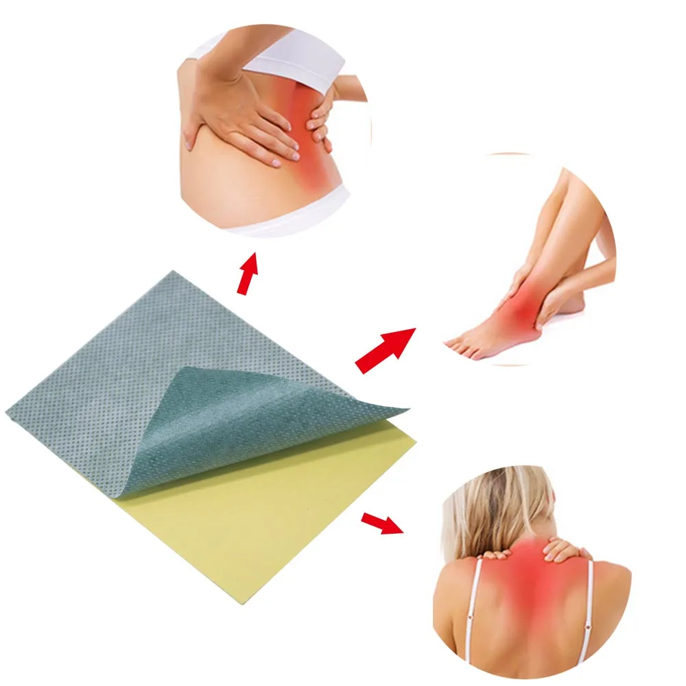 80pcs=10bags Body Pain Relief Patch Shen Nong China Traditional Natrual Herbal Self-heating Green Medical Plaster D1080