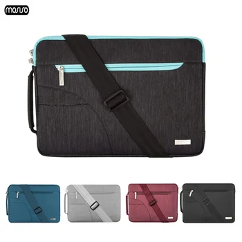 

MOSISO Laptop Sleeve Bag for Macbook Air 13 Laptop Case 15.6 11 12 14 15 inch Bags for Men Women 2018 Zipper Unisex Shoulder Bag
