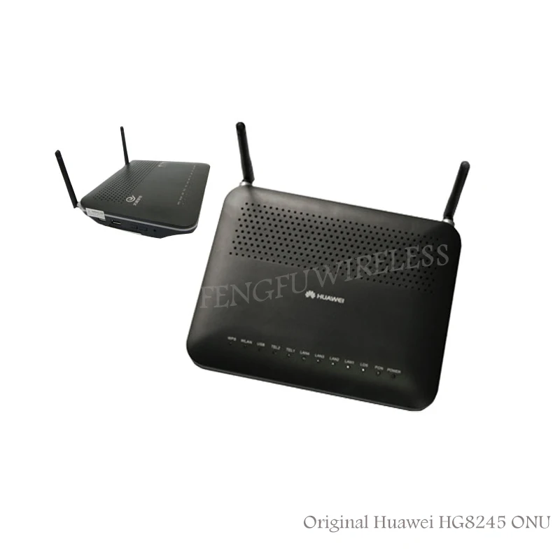 Абсолютно Новый HG8245 GPON wireles терминал onu 4GE Голос 2 Порты и разъёмы WI FI оптический