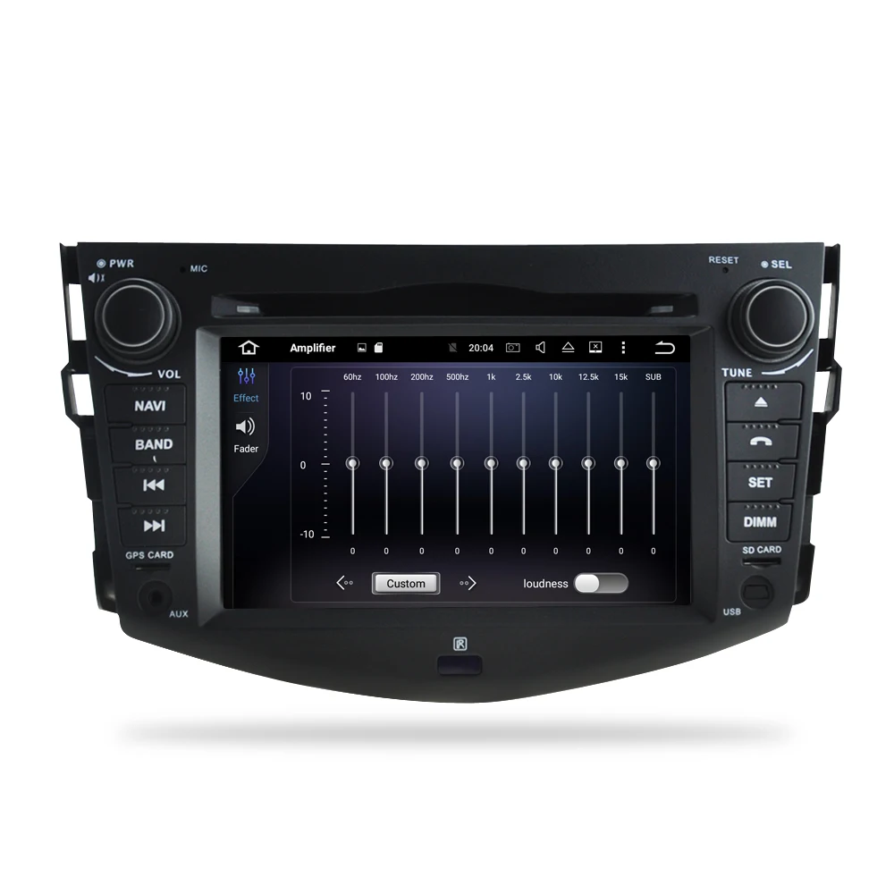 Android 8 0 Автомобильный DVD стерео Мультимедиа головного устройства для Toyota RAV4 2008 до