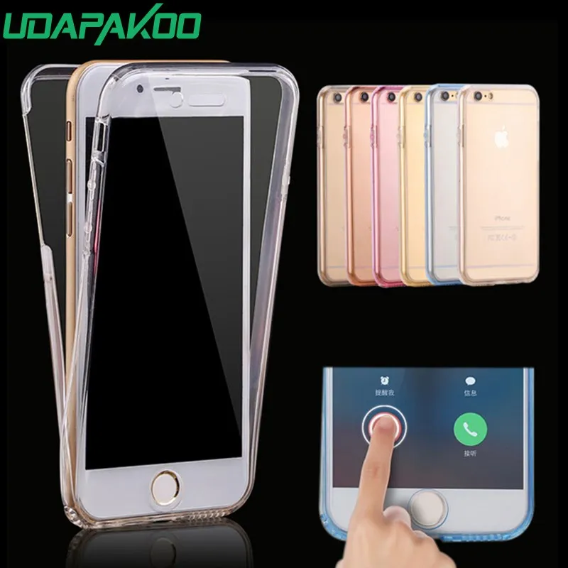 

Luxury 360 Degree Soft Silicone Cover Cases for iPhone 5 5G 5s SE 6 6G 6s 7 8 Plus Coque Fundas Capa TPU for iPhone X XR XS Max
