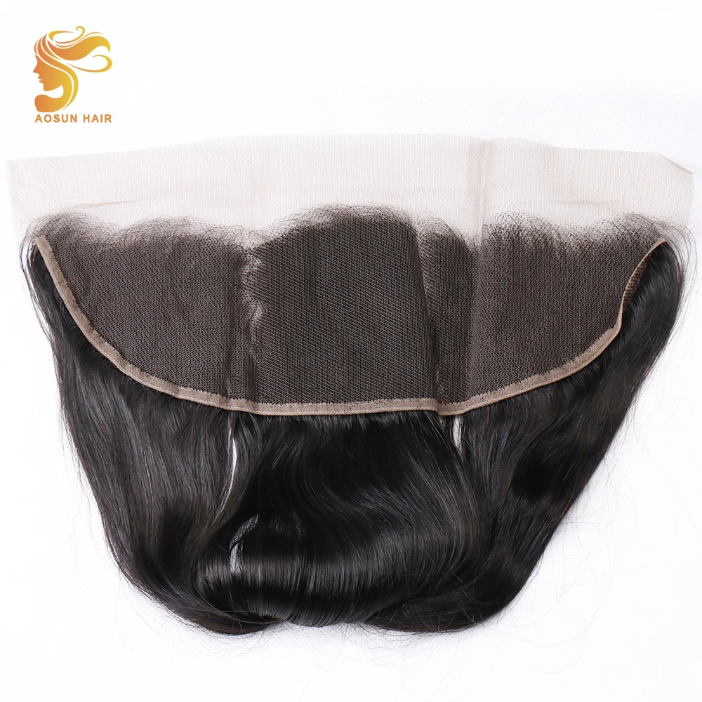 AOSUN волосы упругие вьющиеся бразильские волосы remy Weave Двойной нарисованный Fumi Egg кудри 13*4 Кружева Фронтальная застежка человеческих волос расширение