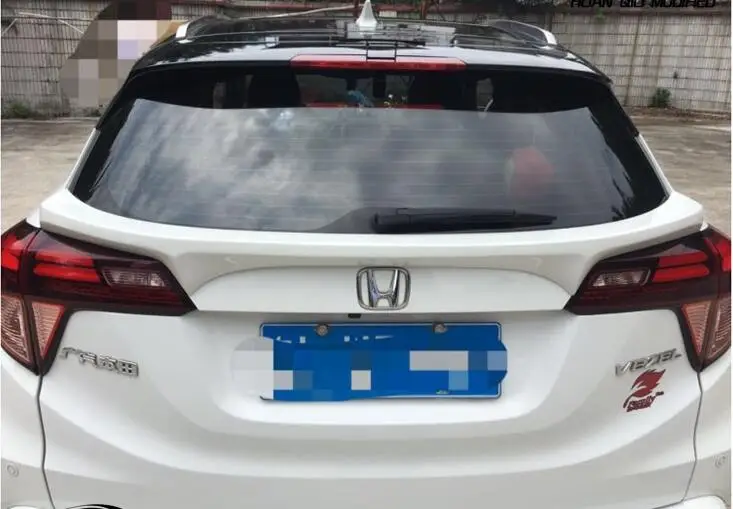 Праймер ABS для багажника и заднего крыла автомобиля спойлер Honda VEZEL HRV 2014 2015 2016 2017