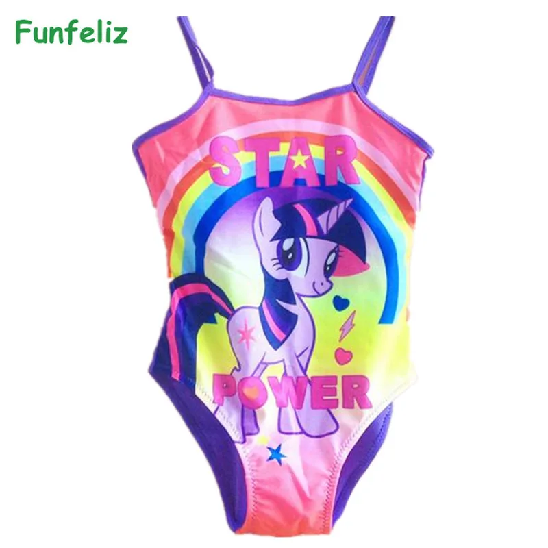 LQSZ Girls Swimwear Swimsuit Swimming Costume One Piece Pool Beach Holiday Bathing Suit for Kids Gifts