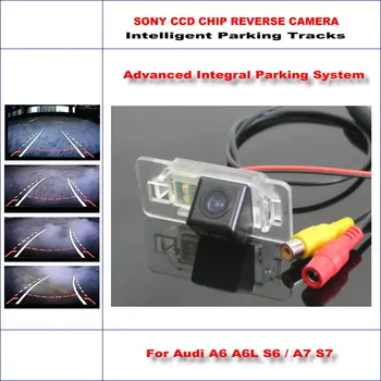 

Dynamic Guidance Rear Camera For Audi A6 A6L S6 /A7 S7 2011~2015 / 580 TV Lines HD 860 Pixels Parking Intelligentized