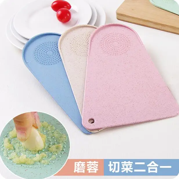 Multifunctional Plastic Cutting Board Kitchen Small Fruit Chopping Multifunctional Plastic Cutting Board Kitchen Small Fruit Chopping Mini Household Mat In Blocks From Home Garden On