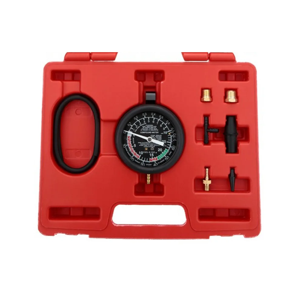 

Promotion Precision Fuel Injection Pump Injector Tester TU-1 Pressure Gauge Test Gasoline Universal Fuel Pressure Indicator