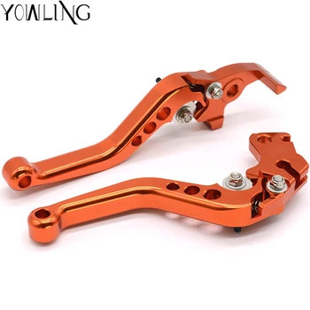 

CNC Aluminum Motorcycle Short Brake Clutch Levers for KTM Duke 200 125 2014 2015 2016 2017 2018 2019 Orange Color