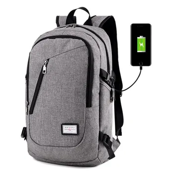 

new bag rucksack backpack Men and women backpack College wind College students book bag USB charging leisure Travel bag