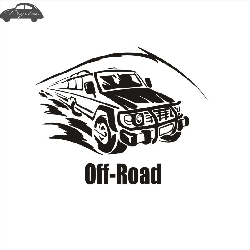 Pegatina Car 4x4 Off Road Racing Flag SUV Service Sticker Car Decal Posters Vinyl Wall Decor Mural Sticker