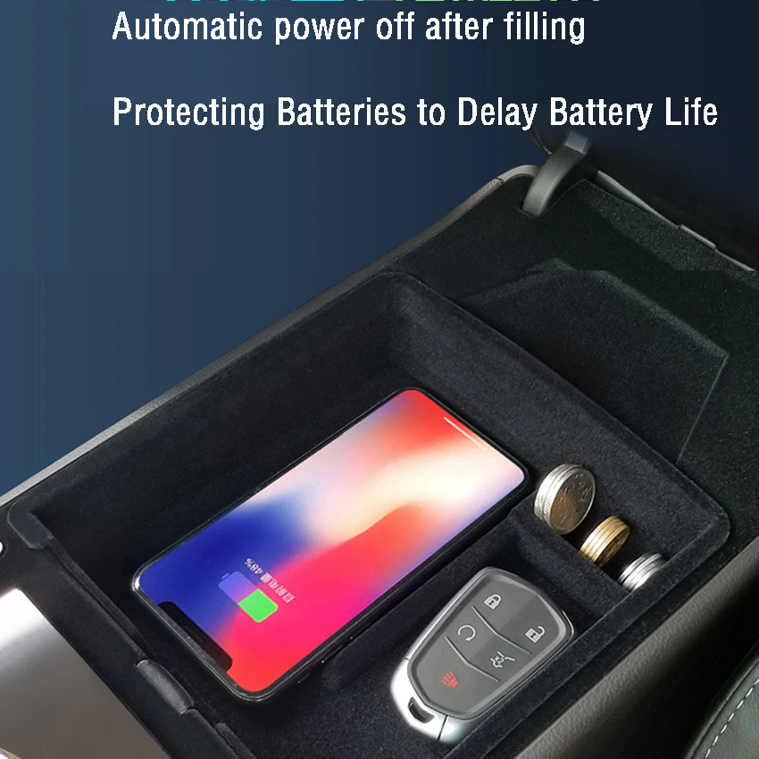 Cadillac ATS-L Details of Wireless Charging