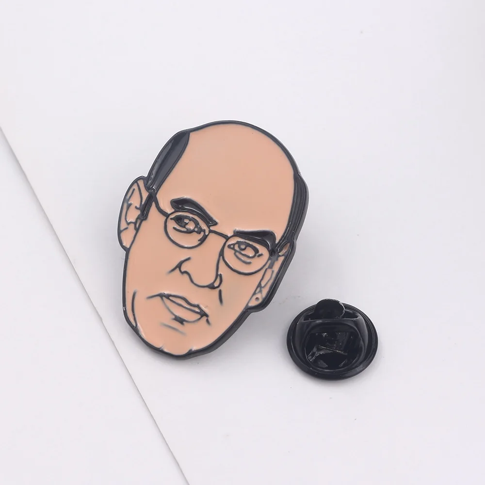 X файлы Walter Skinner значок булавки броши Mulder Татуировка никогда больше не эмаль брошь