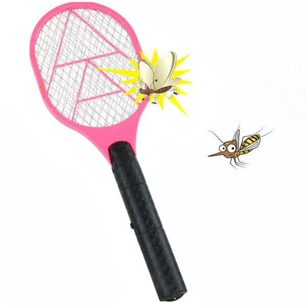 Ручная ракетка Электрическая мухобойка домашний сад насекомые ошибка летучая мышь ОСА Zapper Муха Москитная Борьба с вредителями P7Ding