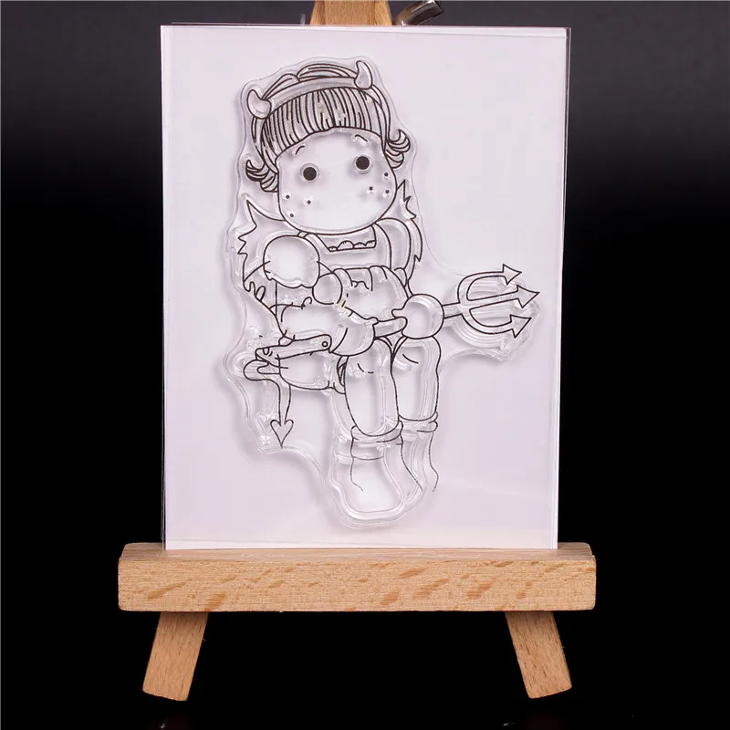 

Alphabet Transparent Silicone Clear Rubber Stamp Sheet Cling Scrapbooking DIY Cute Pattern Photo Album Paper Card Decor Stamp