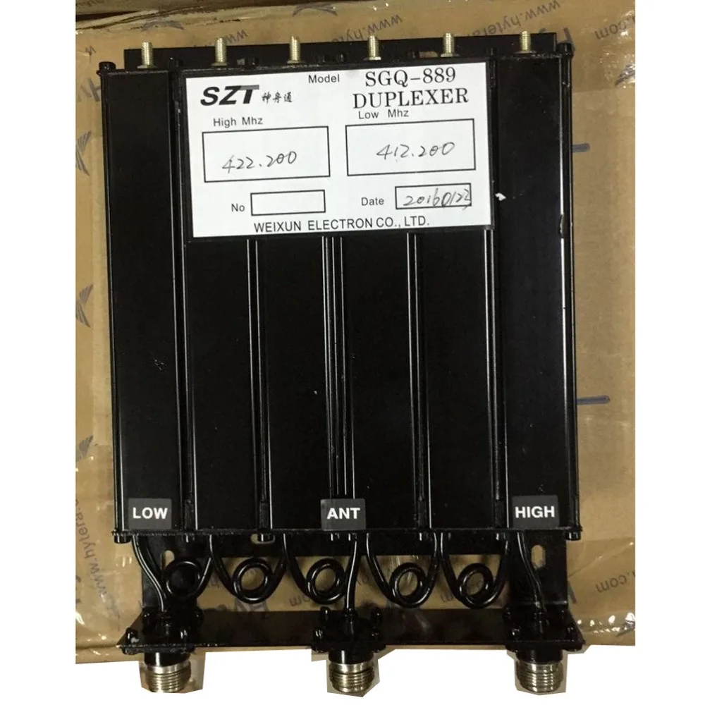 100% оригинал SZT Duplexer UHF/VHF бесплатная доставка 6 полости для репитера DUPLEXER N
