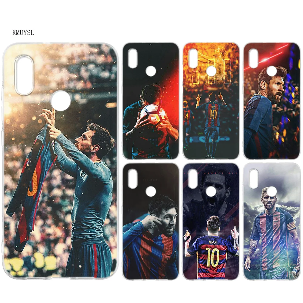 

KMUYSL The King Messi 10 Silicone Case Cover for Xiaomi Mi A2 Lite Redmi 6 6A Note 5 5A Pro Prime S2 Y2 6X A1 5X