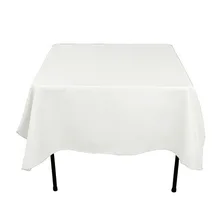 SMOPOR белый полиэстер равнина табло для дома вечерние украшения стола отеля льняная ткань