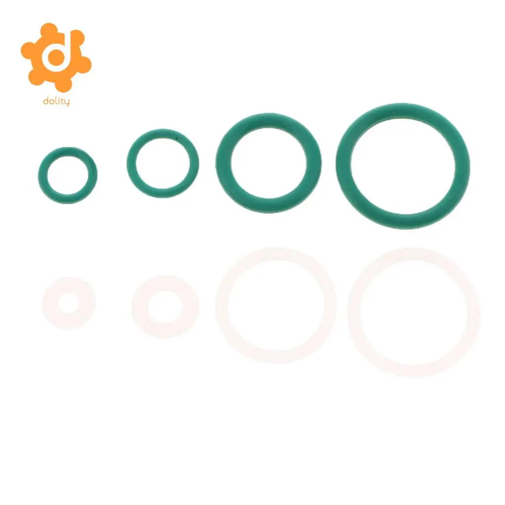 120 Pieces Universal Car Rubber O Rings Tap Washers Gasket Sealing 8 Sizes