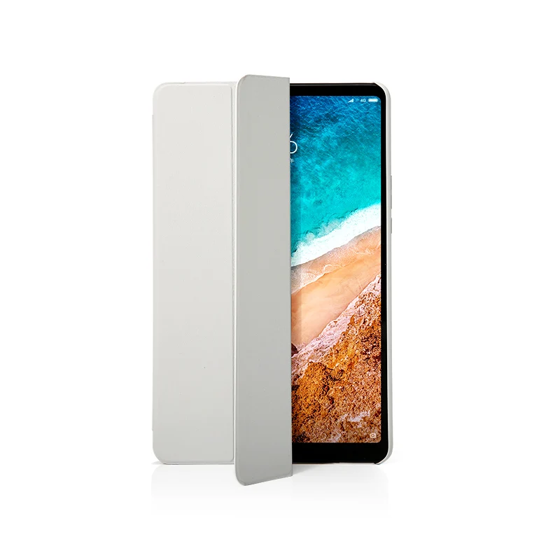 Original for Xiaomi Mi Pad 4 /4 Puls Smart Case Tablet Pc Matte Leather Flip Cover Protective Film Protective Case LTE 32/64GB