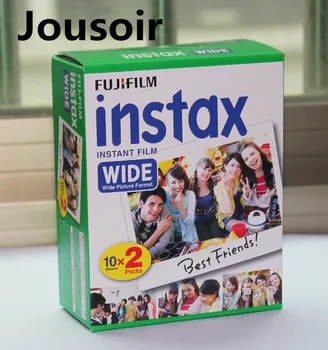 

High qulaity Original Instax Instant Wide Film 20 White Sheets For 300 200 210 100 500AF CD50