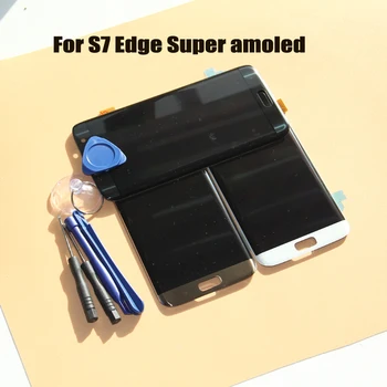 

Display FOR SAMSUNG Galaxy s7 edge G935 G935F Touch Screen Digitizer Assembly Black White Gold