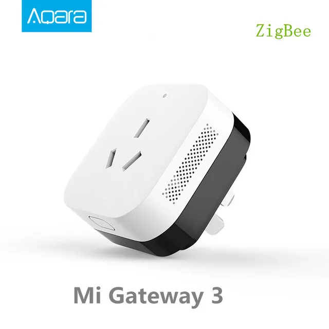 Xiaomi Aqara умная настенная розетка, ZigBee wifi Пульт дистанционного управления беспроводной переключатель работает для Xiaomi умный дом наборы приложение - Цвет: Aqara gateway