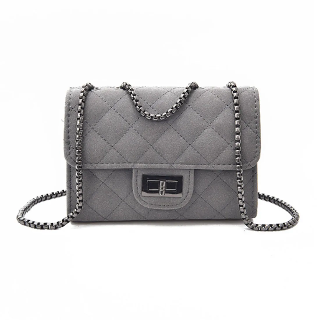 

Luxury Handbags Women Bags Designer 2017 Messenger Bag suede Chain Crossbody Bags For Women lattice Channels bolsa feminina