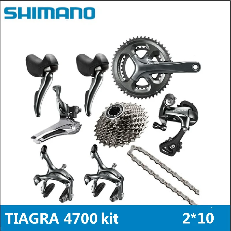 SHIMANO TIAGRA 4700 2x10 20S скоростной набор для велосипеда комплект дроппера