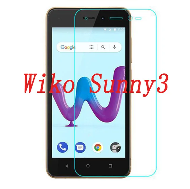 2.5D Закаленное стекло для Wiko Sunny 3 Защитная пленка 9 H Взрывозащищенный ЖК-экран