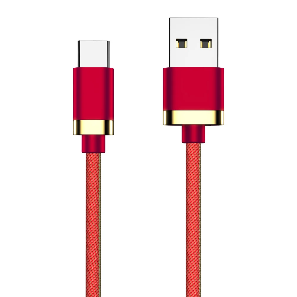 MUSTTRUE usb type-C кабель для huawei P30 P20 Lite Быстрая зарядка зарядное устройство для xiaomi redmi k20 pro samsung s9 plus type-c кабель - Цвет: Красный