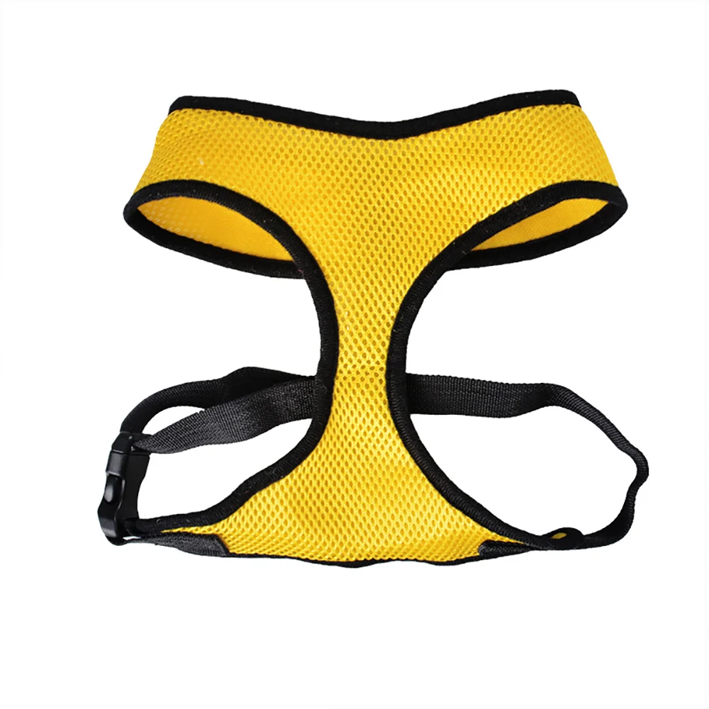 

1pc Adjustable Soft Breathable Dog Harness Nylon Mesh Vest Harness for Dogs Puppy Collar Cat Pet Dog Chest Leash Pet Products