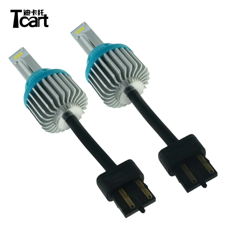 Tcart T20 WY21W 7440 12V белые автомобильные лампы заднего хода Canbus 7443 W21W 9SMD светодиодные