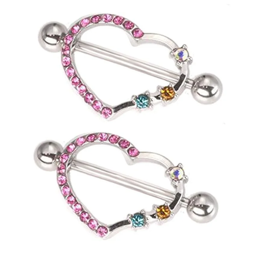 Heart Nipple Ringsnipple ringheart nipple ringring nipples AliExpress