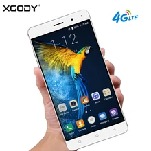 XGODY 4G LTE Smartphone 6 Inch Fingerprint Android 7.0 2GB RAM 16GB ROM MTK6737 Quad Core 13MP GPS WiFi Mobile Phone Cellphone
