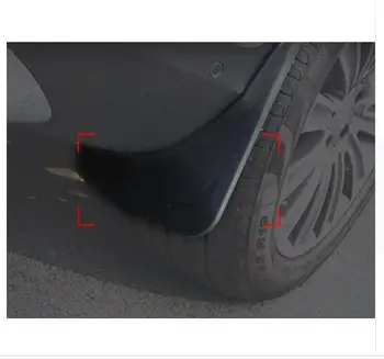 

For Mercedes Benz GLC Class X205 2015-2016 Car accessories without running boards Splash Guard Mud Flaps Mudguards