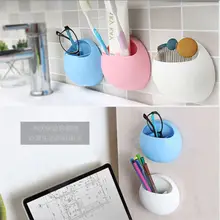 Экономия пространства ванная комната настенная подставка для зубных щеток крепление присоска подставка для зубной пасты стойки/1