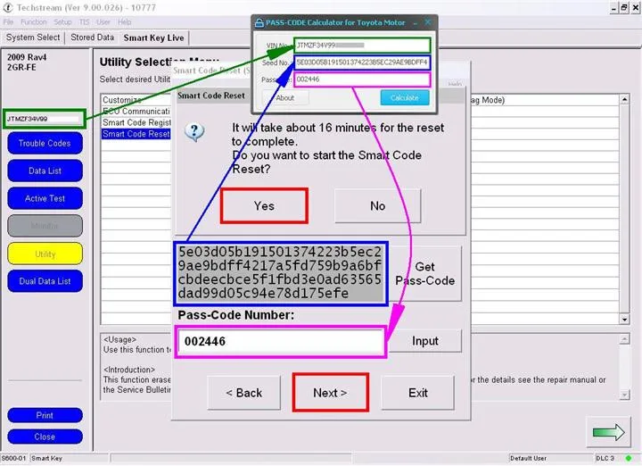 PASS-CODE How to use