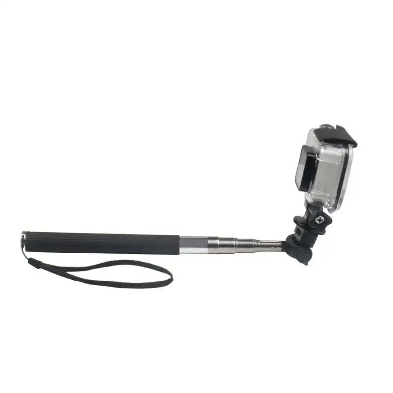 Портативный селфи палка выдвижной монопод для Go Pro+ Адаптер для Gopro для сотового телефона фото и видео съемки