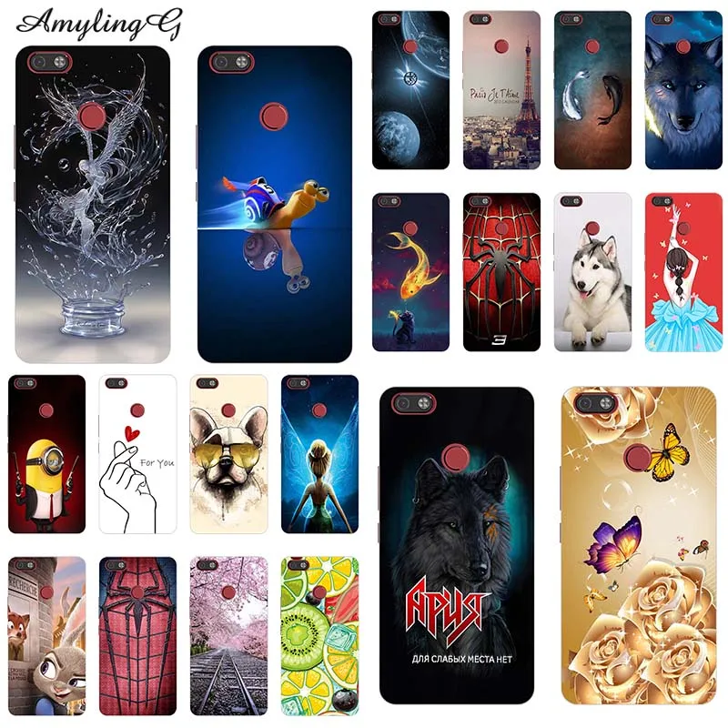 

Soft TPU Cases For Tecno Camon X CA7 X Pro CA8 6.0" Case Cover Soft Silicone Print Rose Wolf Cute Patterned Case Fundas Para