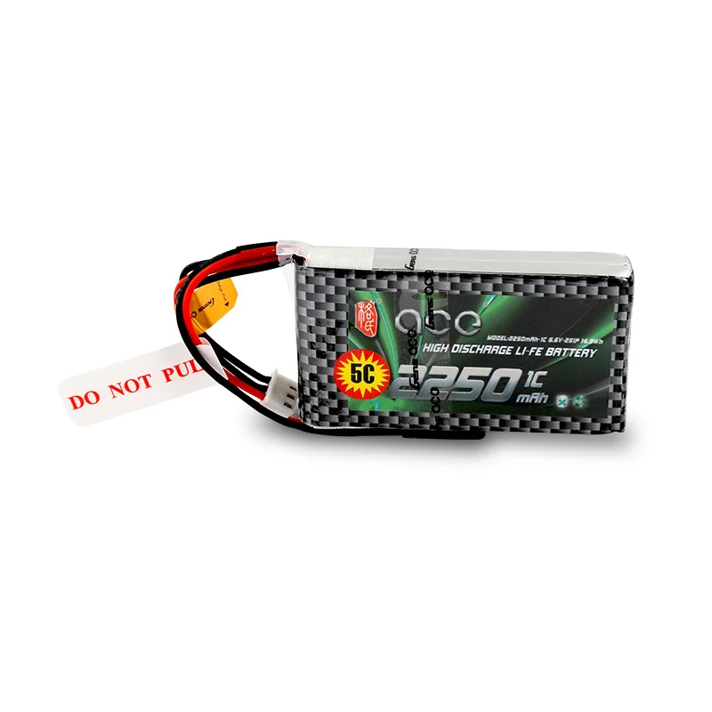 Gens ace 2250mAh 6,6 V 2S 2S1P аккумулятор с разъемом BBL1 Futaba 3P для 14SG 4PLS T8J пульт дистанционного управления