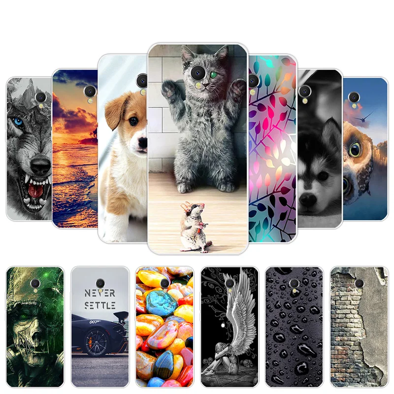 Luxury Gel 5.5 inch Bag For Meizu MX6 Silicone Soft TPU Bloom Painted Back Cover Meilan MX 6 Phone Case Coque Shell | Мобильные