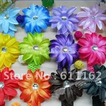 2000 шт. цветок лилии волосы детей волос украшают цветок ребенок волосы девушки волосы супер прекрасный