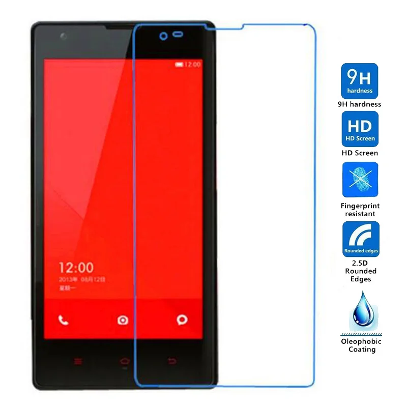 2.5D 0 3 мм 9H закаленное стекло Защита для экрана Xiaomi Redmi Hongmi 1 s Защитная стеклянная