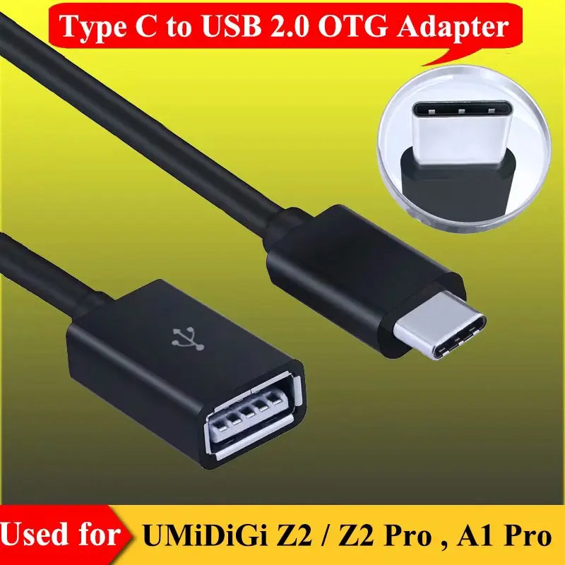 Адаптер Type-C для USB 2 0 OTG UMiDiGi Power Z2 Pro A1 S2 Lite / S3 F1 Play Crystal Type C | Мобильные телефоны и