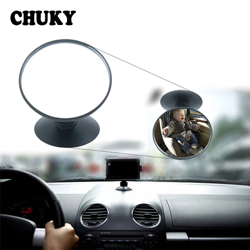 

CHUKY Auto Suction Cup Car Back Seat Baby Mirror For Jeep Renegade wrangler Audi a3 a4 b6 b8 Kia rio ceed sportage Accessories