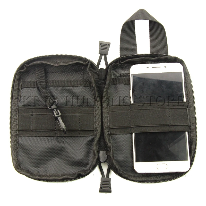 Спортивная поясная сумка для охоты, тактический однотонный рюкзак, поясная сумка для повседневного использования, кемпинга, пешего туризма, чехол-кошелек для телефона